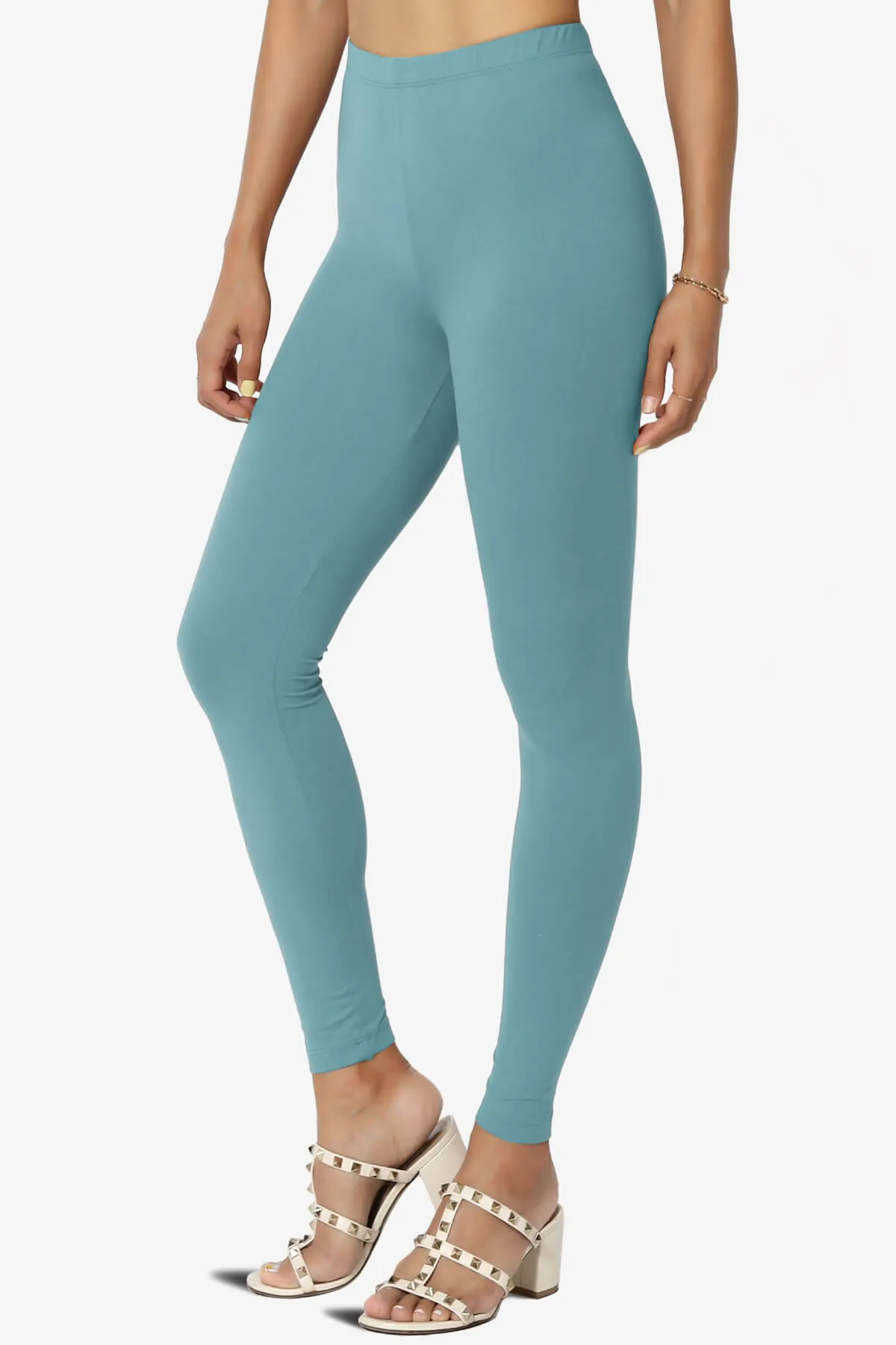 Loreen High Rise Microfiber Ankle Leggings PLUS