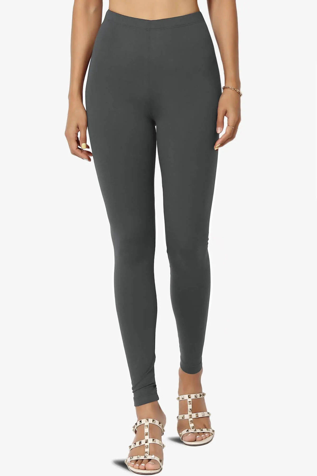 Loreen High Rise Microfiber Ankle Leggings PLUS