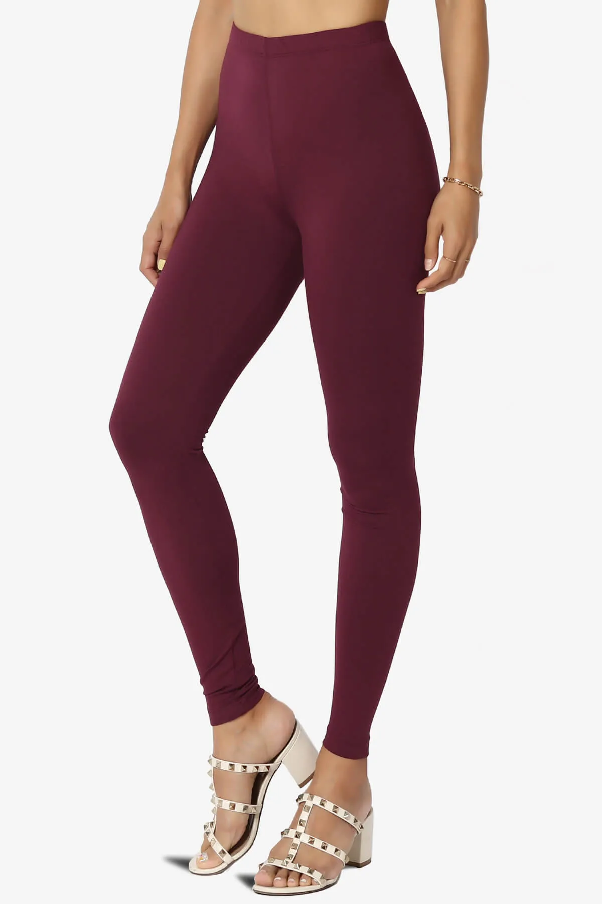 Loreen High Rise Microfiber Ankle Leggings PLUS