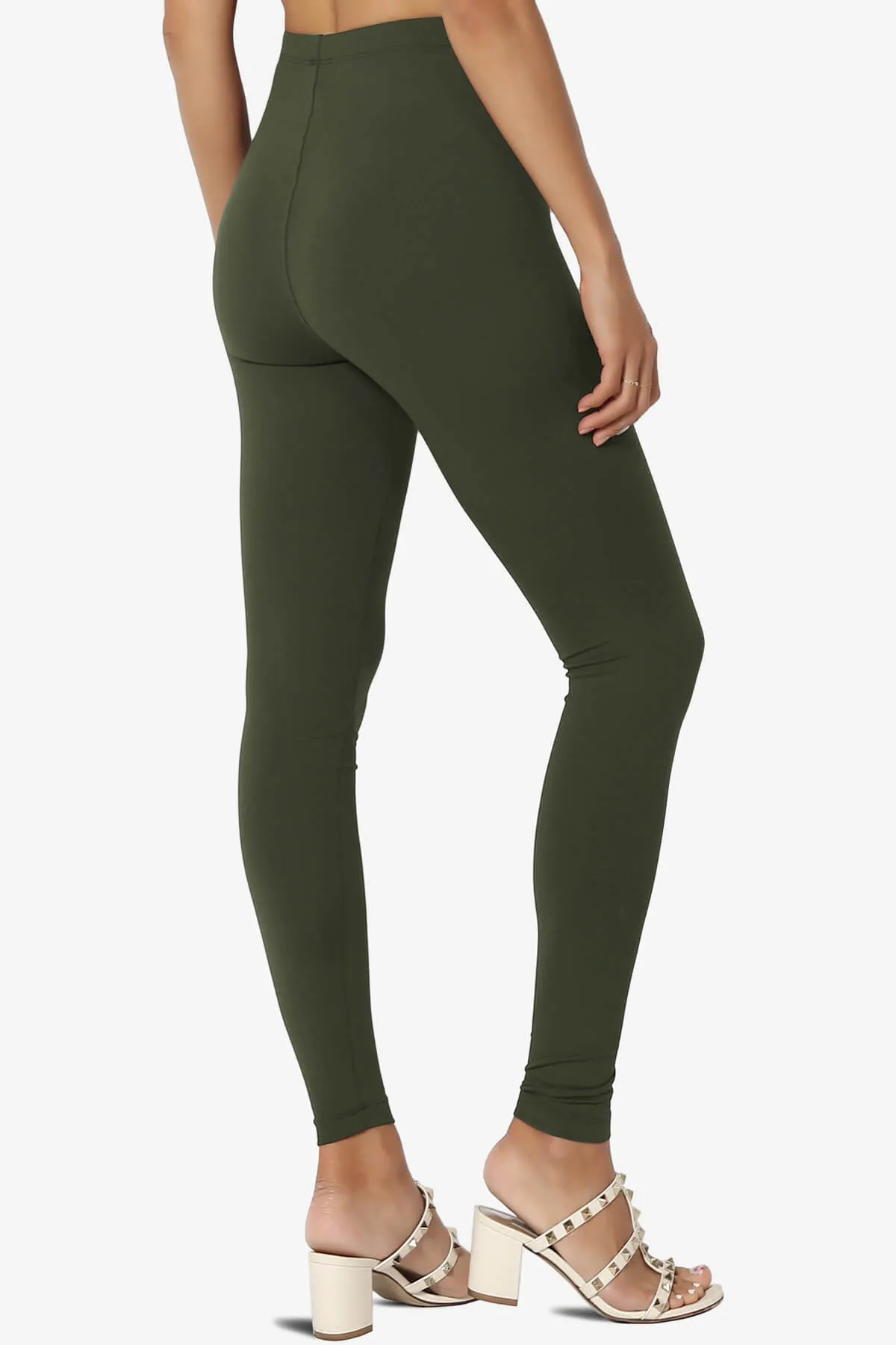 Loreen High Rise Microfiber Ankle Leggings PLUS