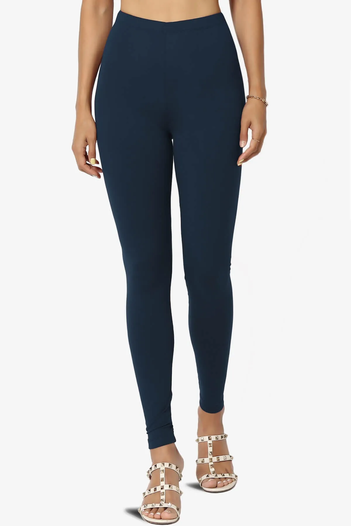 Loreen High Rise Microfiber Ankle Leggings PLUS