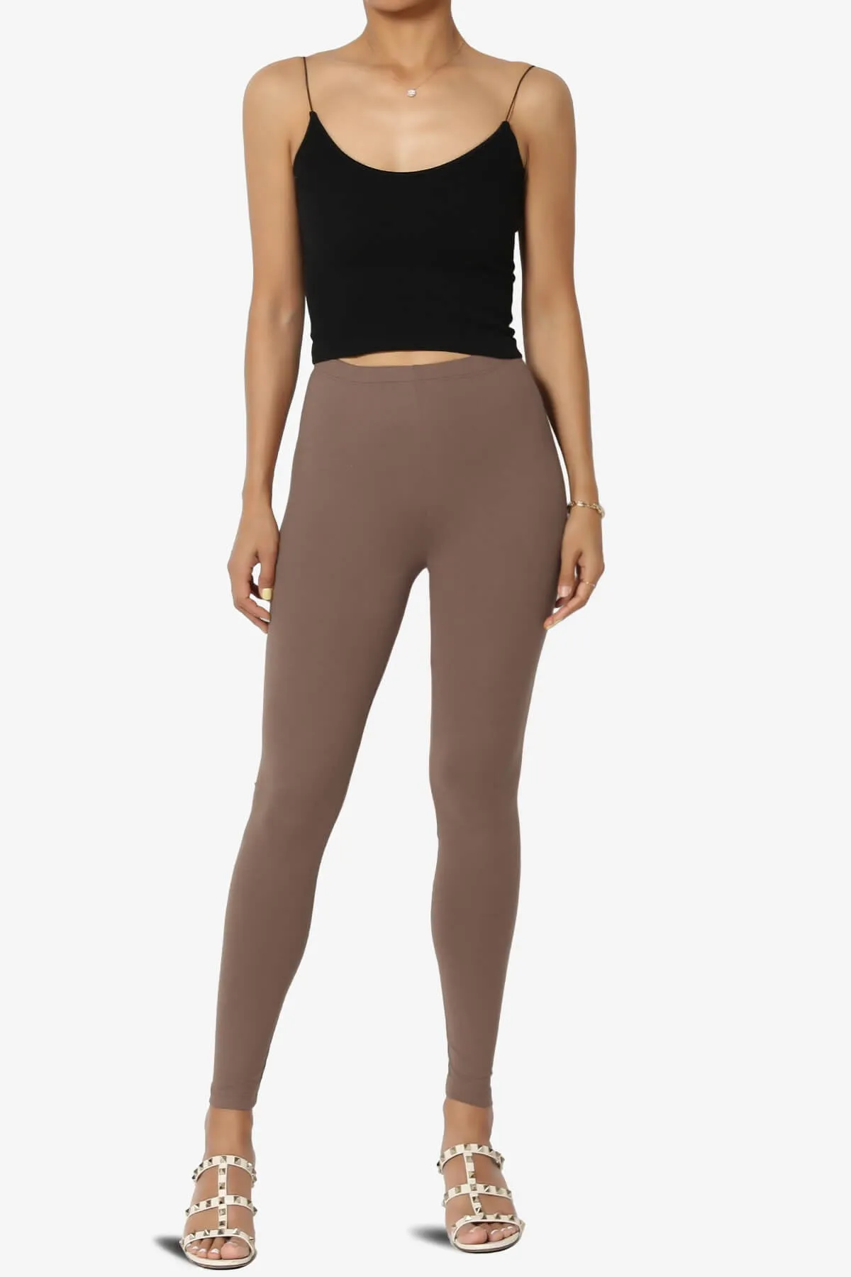 Loreen High Rise Microfiber Ankle Leggings PLUS