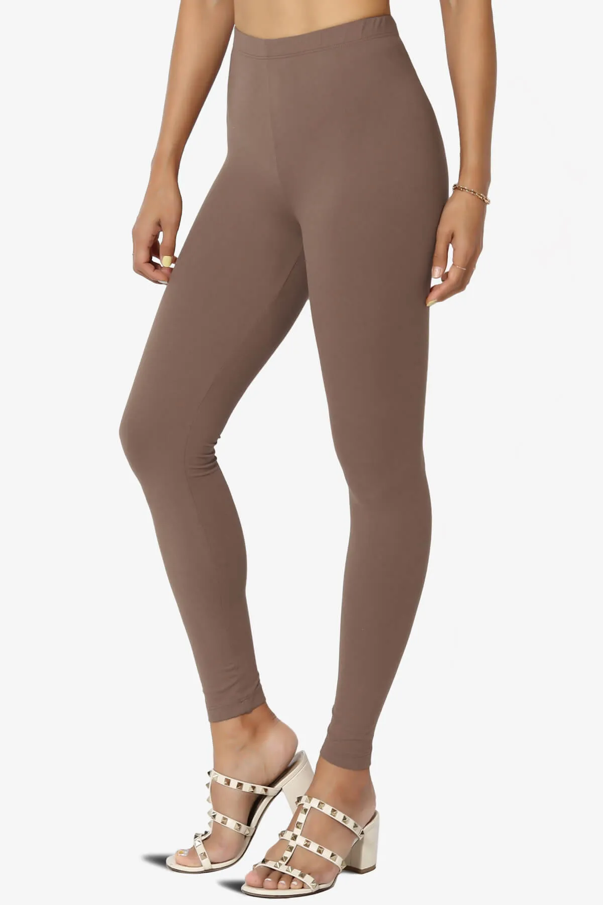 Loreen High Rise Microfiber Ankle Leggings PLUS