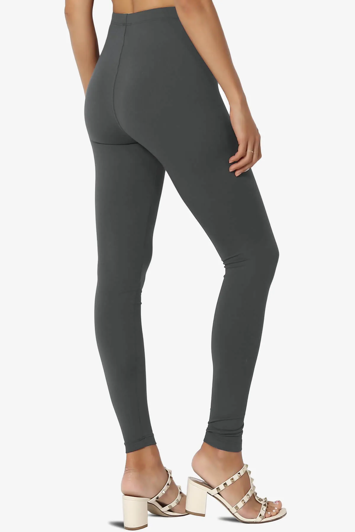 Loreen High Rise Microfiber Ankle Leggings PLUS