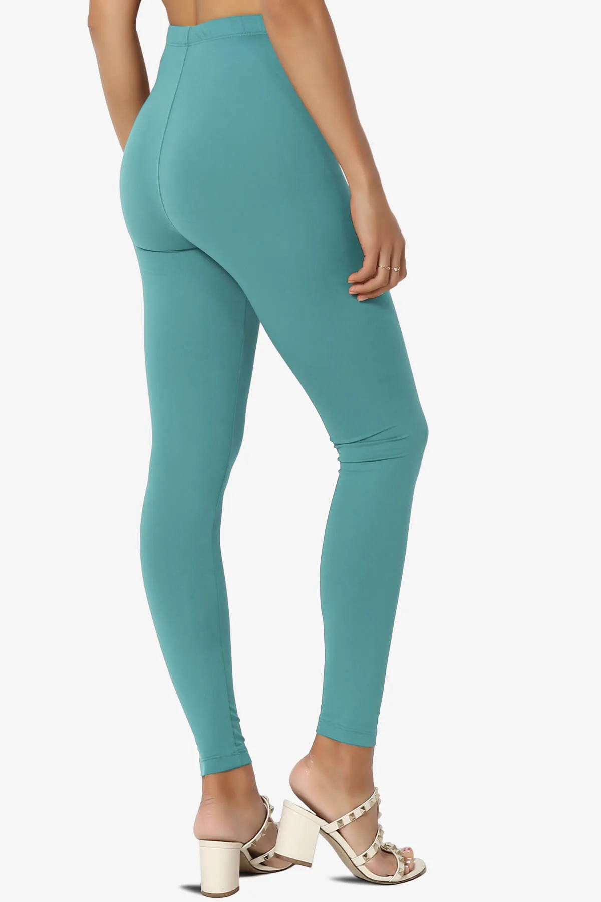 Loreen High Rise Microfiber Ankle Leggings PLUS