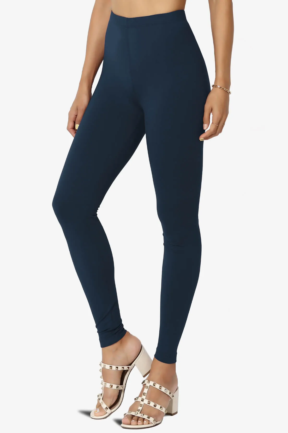 Loreen High Rise Microfiber Ankle Leggings PLUS