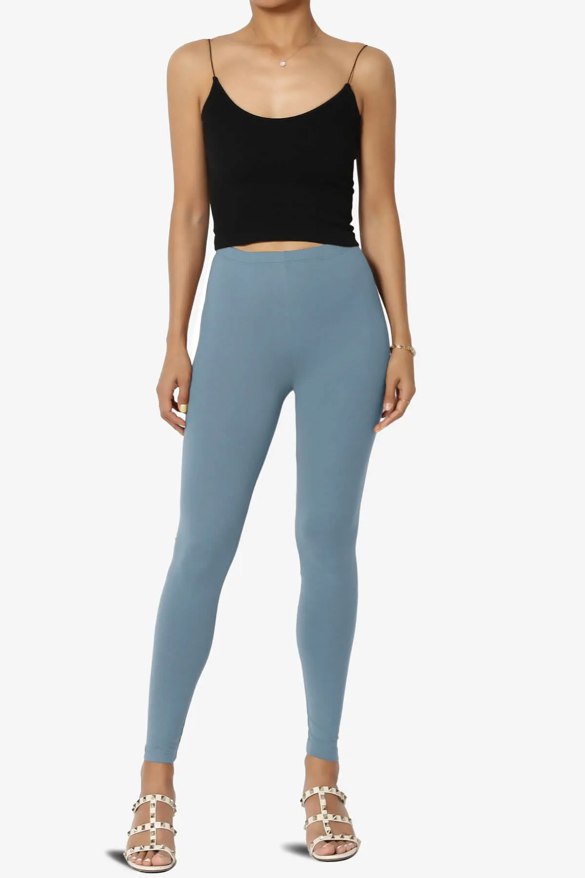 Loreen High Rise Microfiber Ankle Leggings PLUS