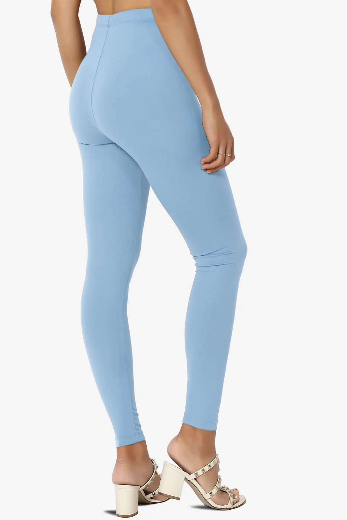 Loreen High Rise Microfiber Ankle Leggings PLUS