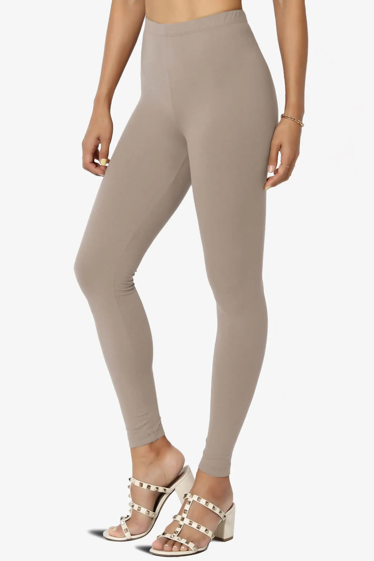 Loreen High Rise Microfiber Ankle Leggings PLUS