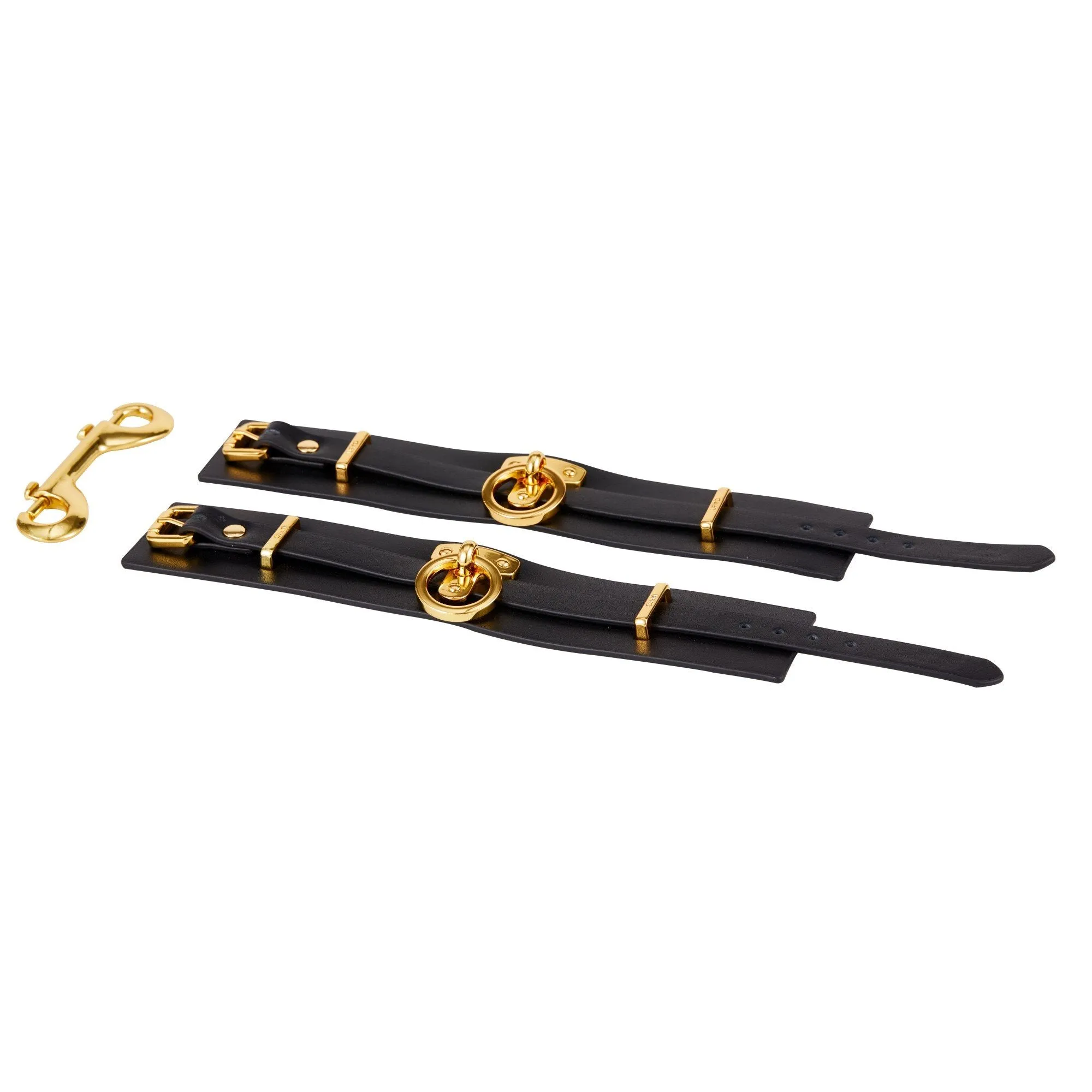Luxury Italian Leather Ankle Cuffs by UPKO