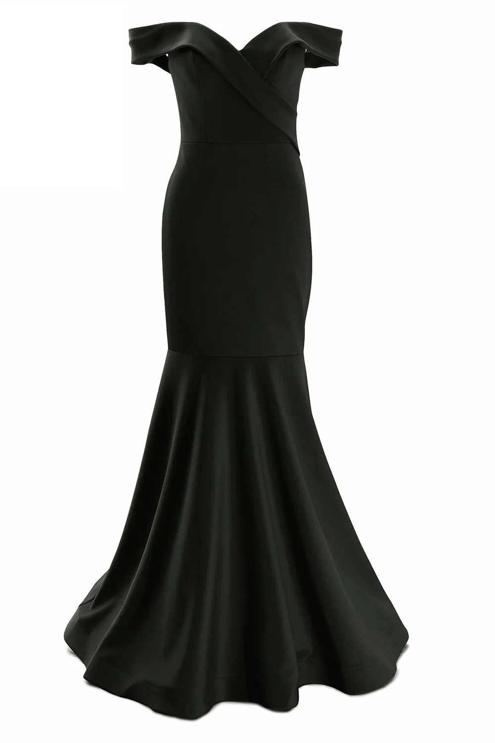 MACloth Women Off Shoulder Mermaid Long Formal Prom Dress Wedding Party Gown