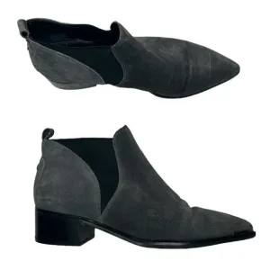 Marc Fisher Grey Suede Chelsea Boot Size 8.5