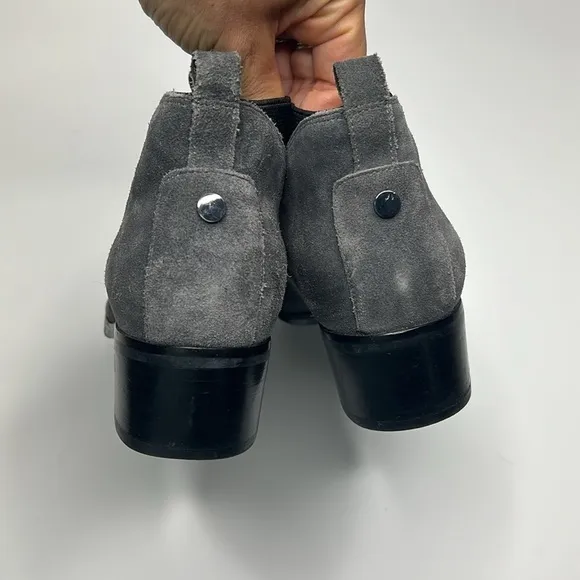Marc Fisher Grey Suede Chelsea Boot Size 8.5