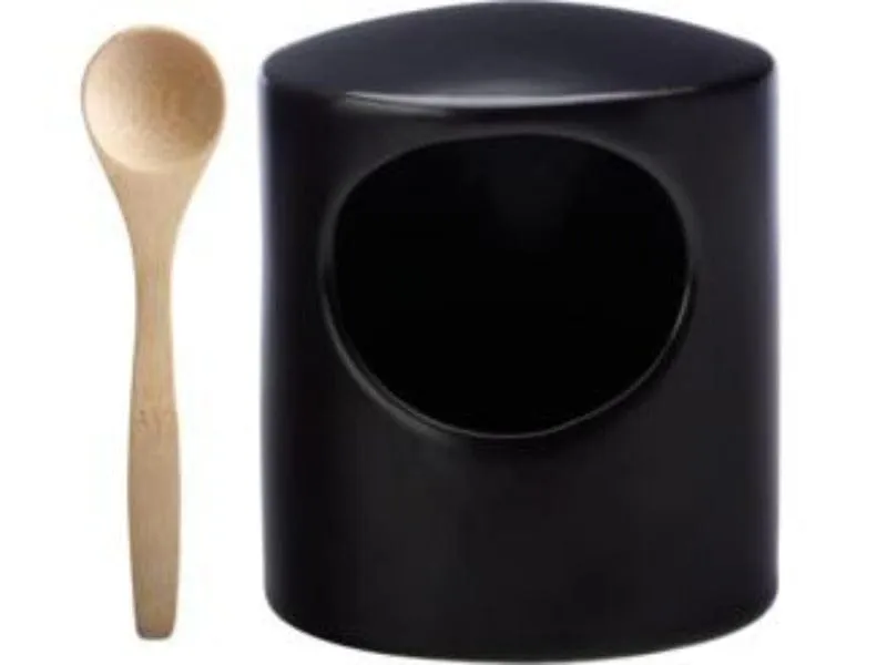 Maxwell & Williams Epicurious Salt Pig Black