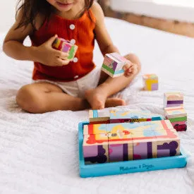 Melissa & Doug Blue's Clues & You! Wooden Cube Puzzle - 16 Pieces