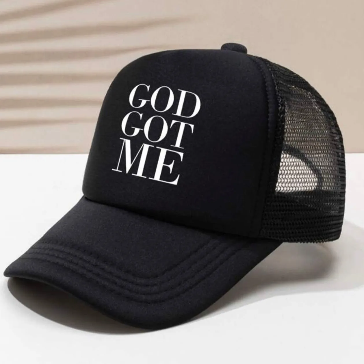 Mesh Cap w/Adjustable Strap