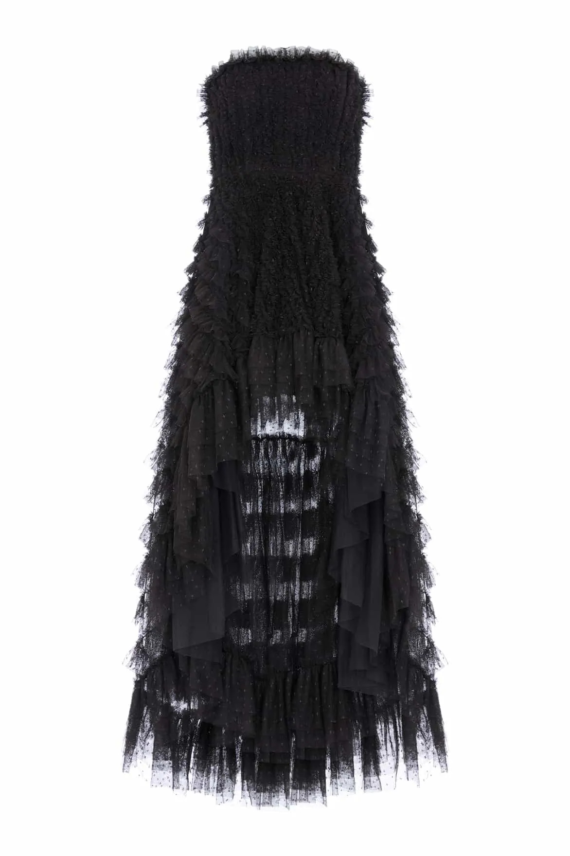 Mia Strapless High-Low Gown