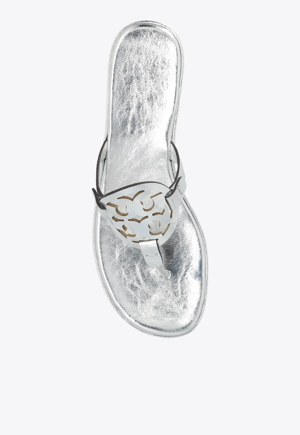Miller Metallic Flatform Sandals
