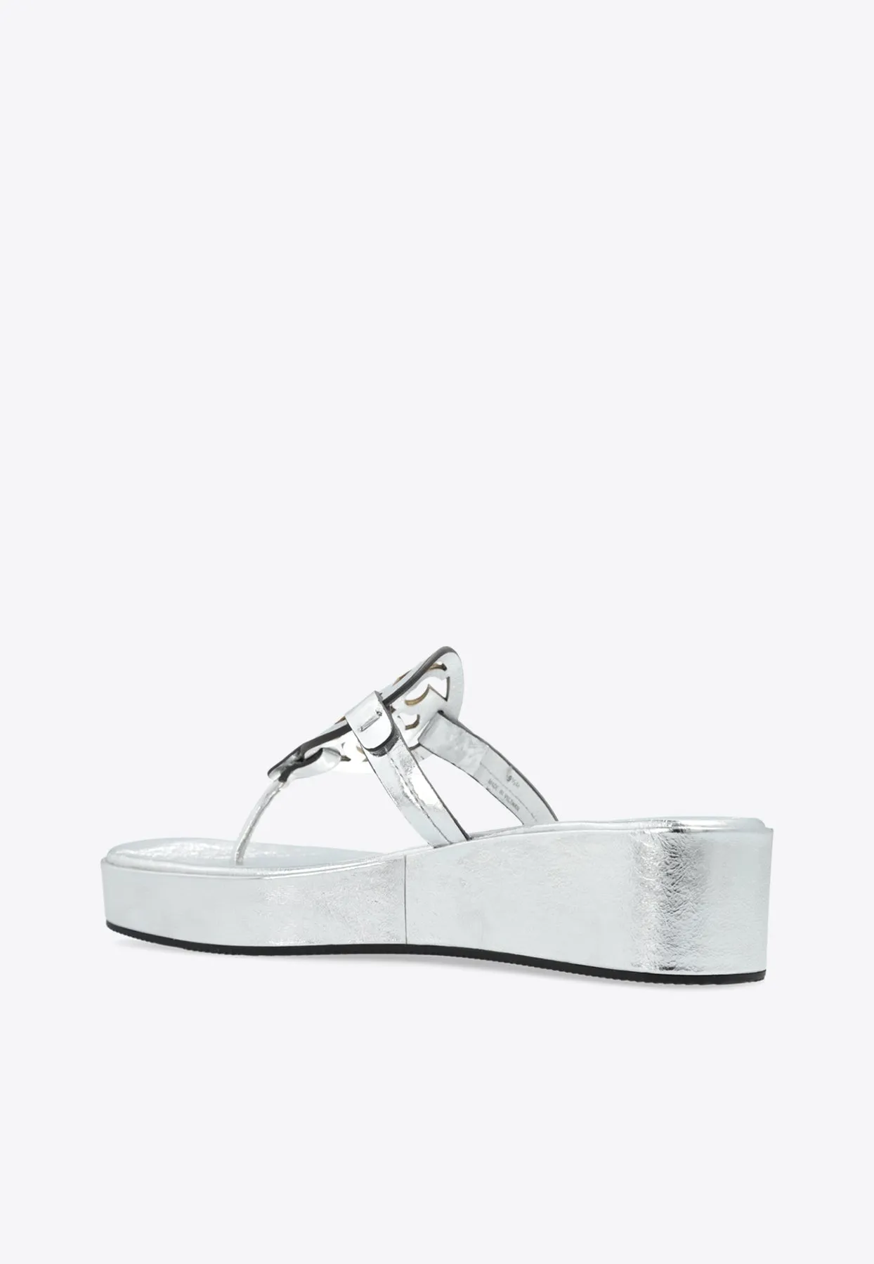 Miller Metallic Flatform Sandals