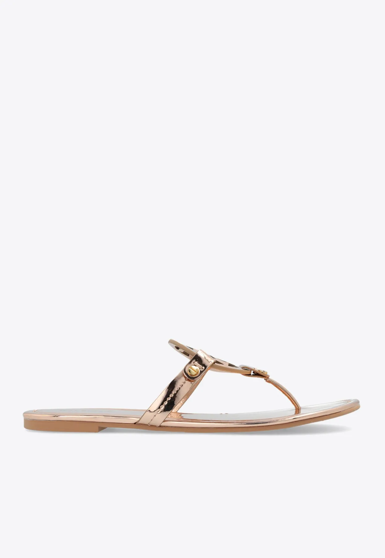 Miller Metallic Thong Sandals