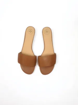 Millwoods brown slides size 41 (unworn, as new)