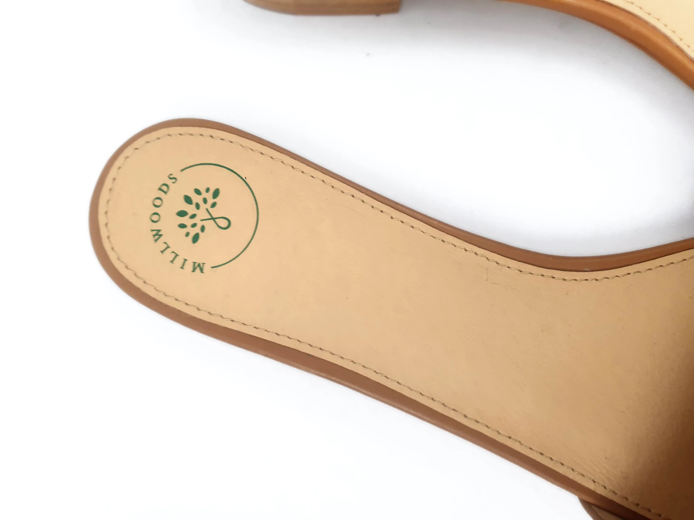 Millwoods brown slides size 41 (unworn, as new)