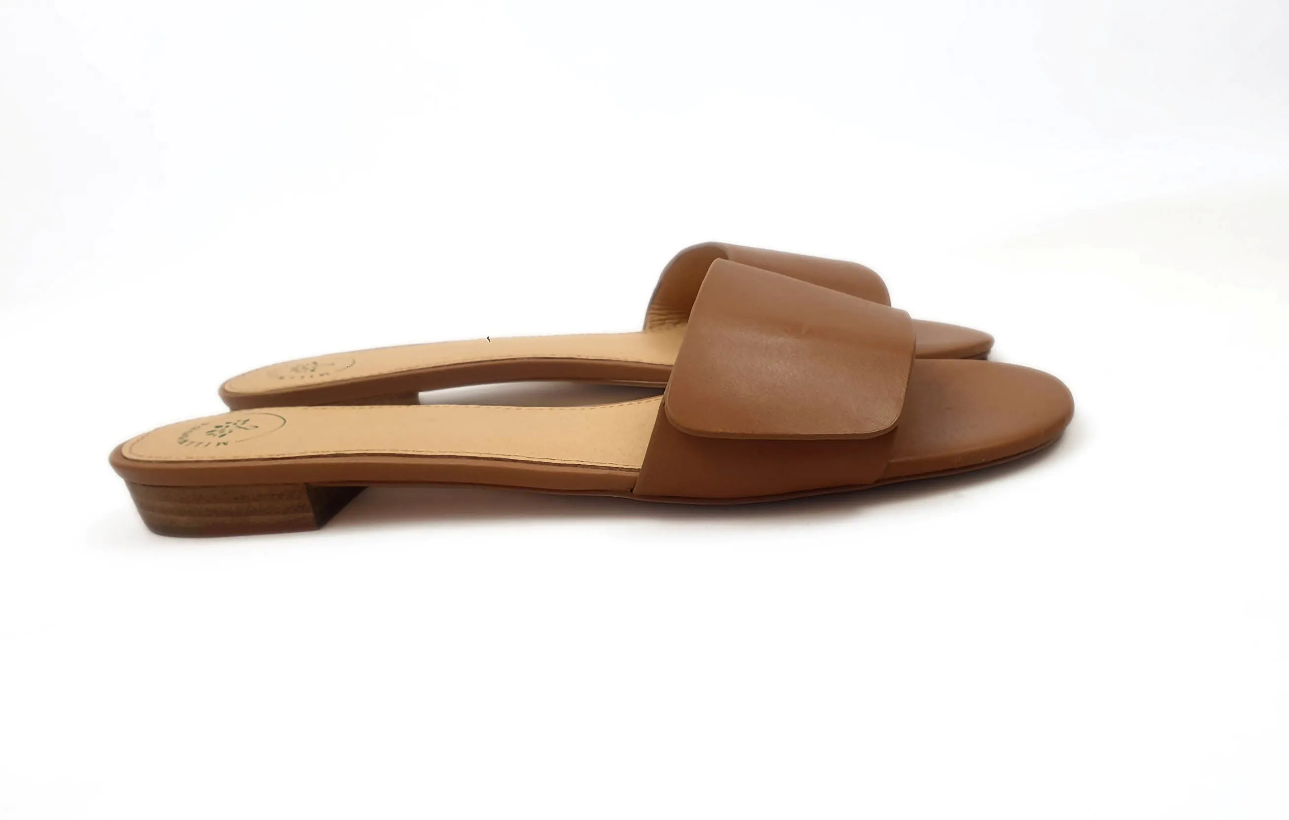 Millwoods brown slides size 41 (unworn, as new)
