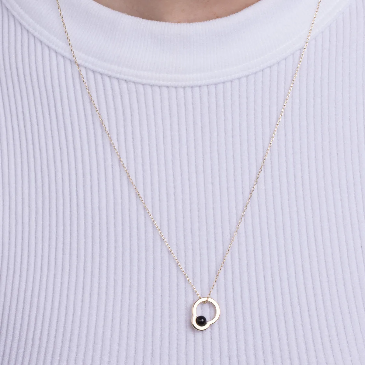 Mini BELUGA Onyx Necklace