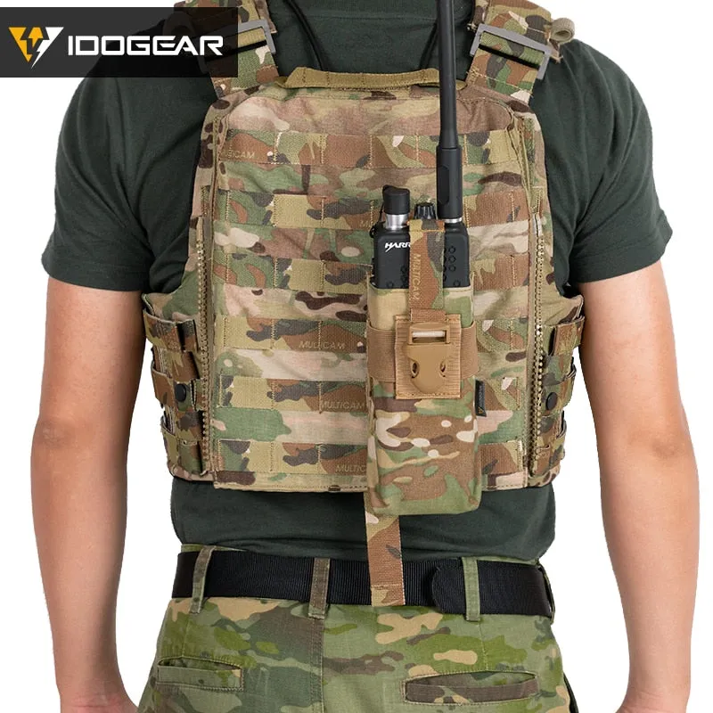 Multicam Airsoft Outdoor Radio Pouch