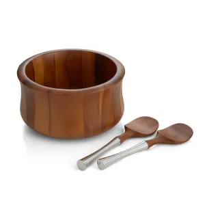 Nara Salad Bowl w/Servers