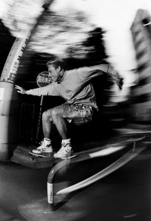 Natas Kaupas 18X24" Tokyo 1988 Skateboarding Photograph