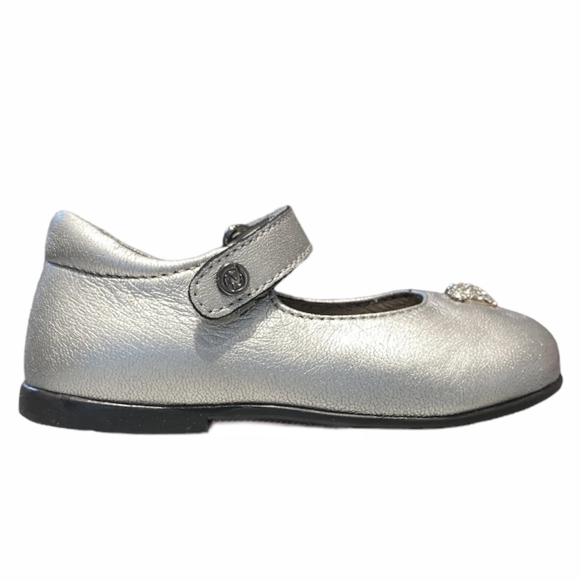 Naturino Baby Girls Silver Shoes