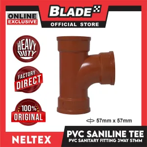 Neltex Saniline PVC Fittings Tee Reducer 57mm x 57mm
