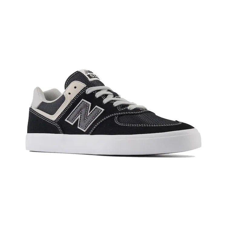 New Balance Numeric 574 Vulc Black/Grey Shoes