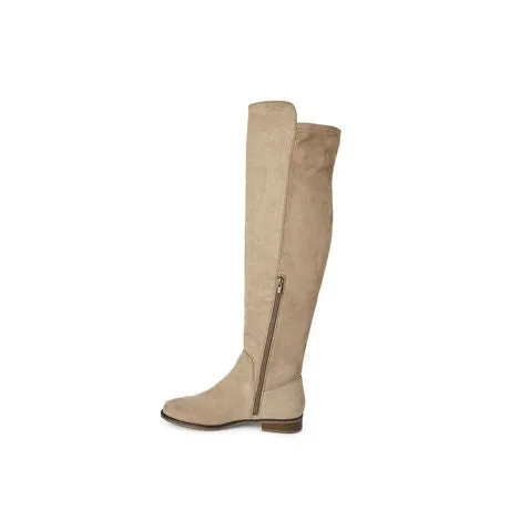 New George Women's Cate Knee-High Boots in Taupe, Sz 6