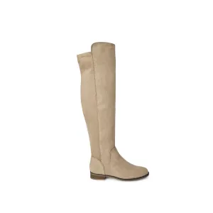 New George Women's Cate Knee-High Boots in Taupe, Sz 6