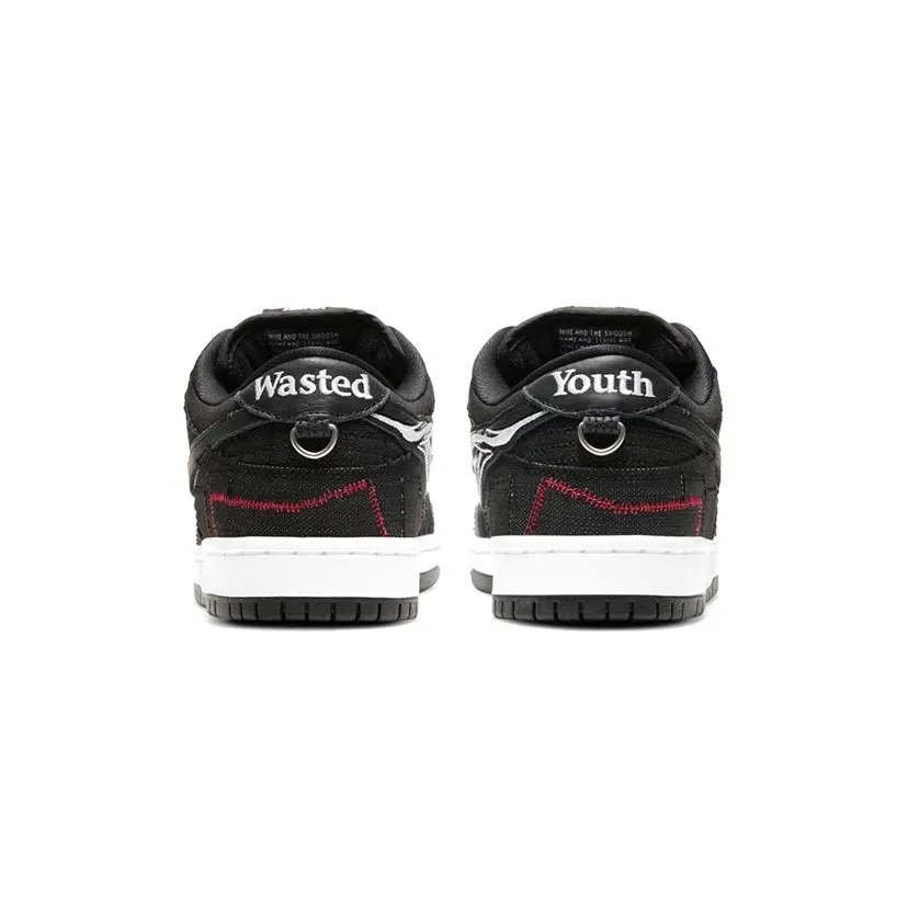 Nike SB Dunk Low Wasted Youth Black White