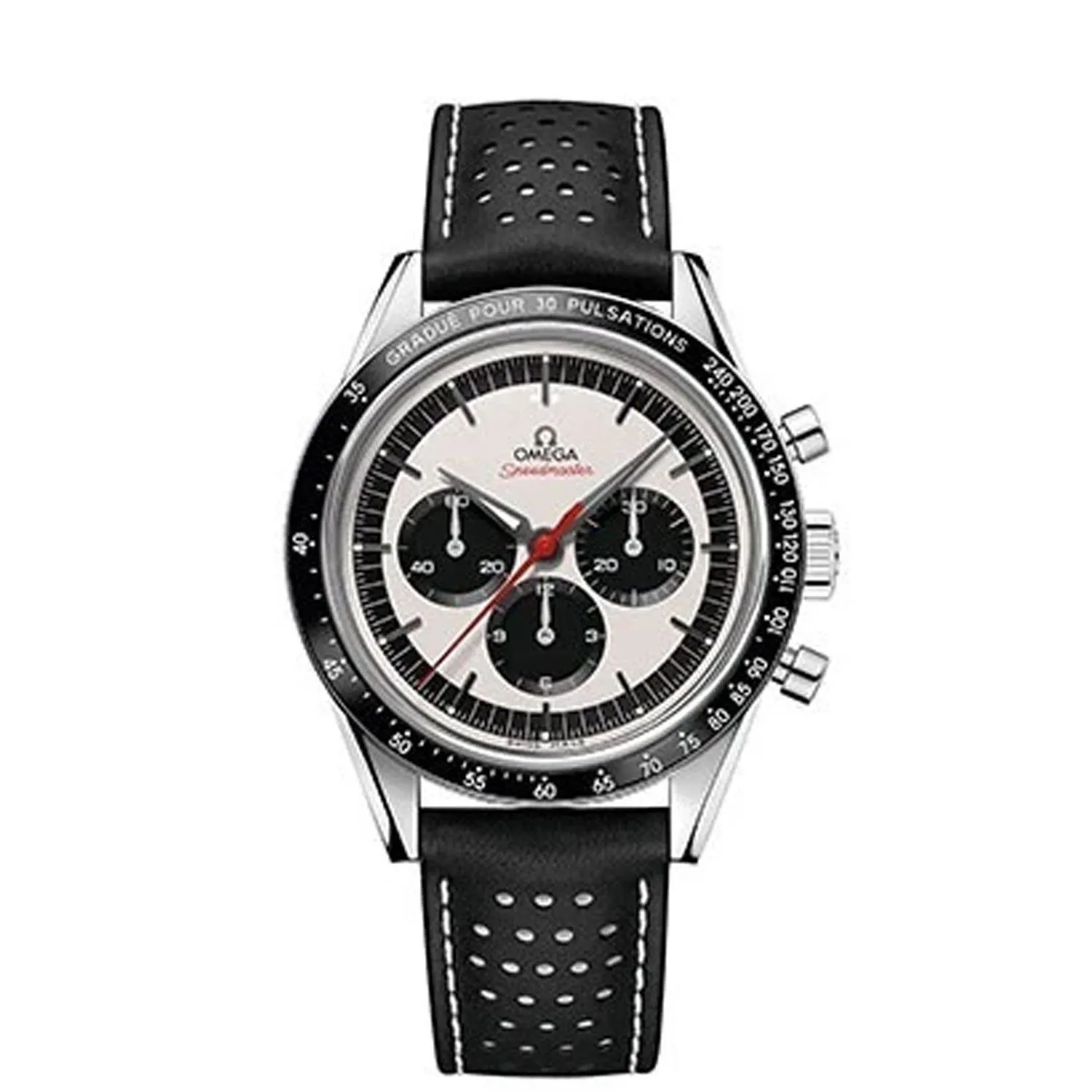 Omega Speedmaster black Leather Strap 032CUZ009780 19mm