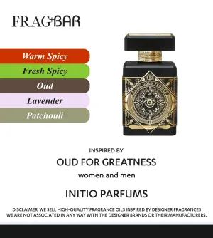 OUD FOR GREATNESS