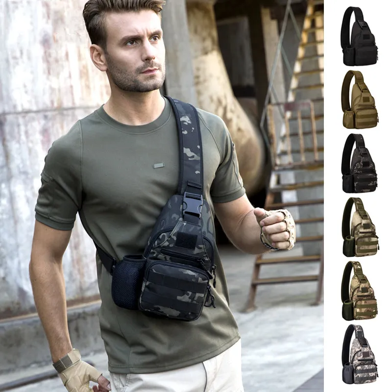 Outdoor Hunting Fishing Military Shoulder Bag with USB