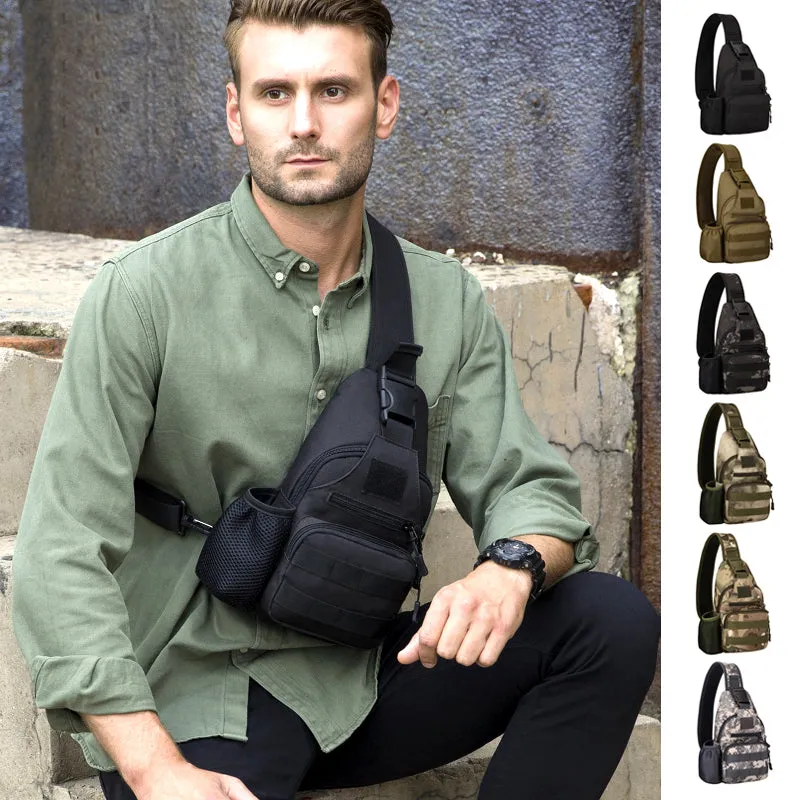 Outdoor Hunting Fishing Military Shoulder Bag with USB