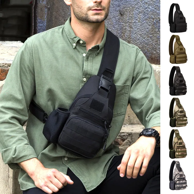 Outdoor Hunting Fishing Military Shoulder Bag with USB