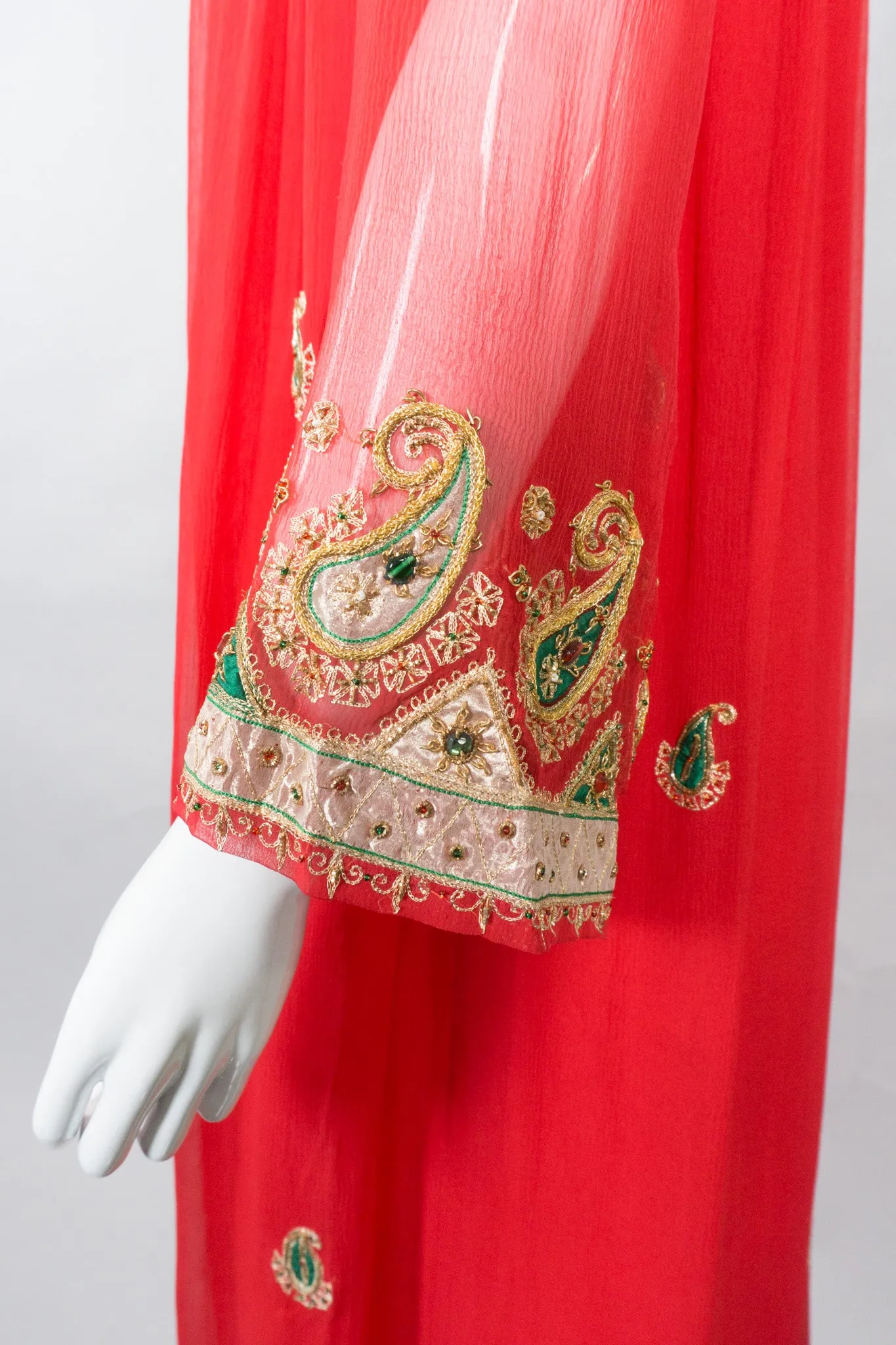 Paisley Embellished Kaftan