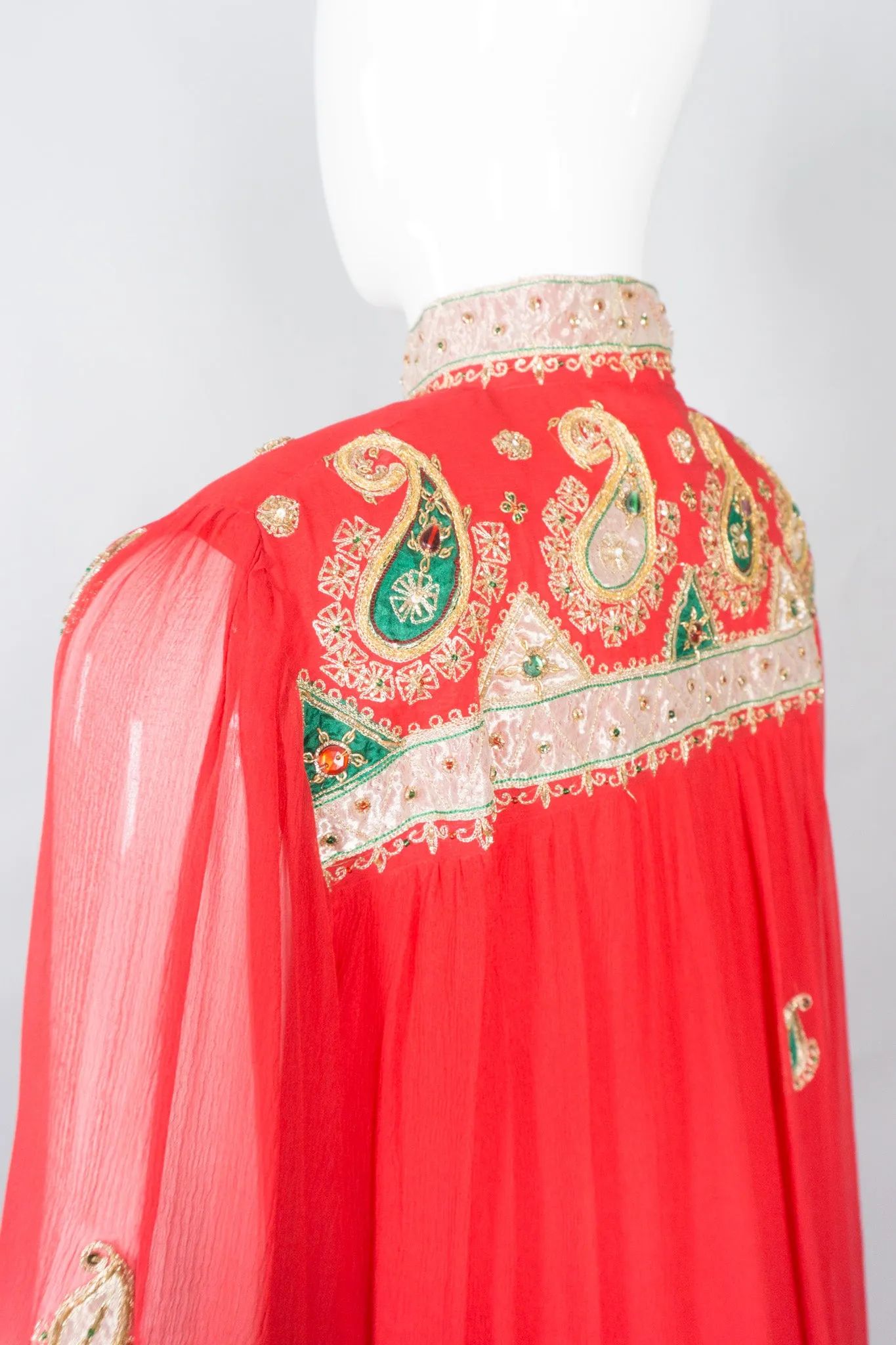 Paisley Embellished Kaftan