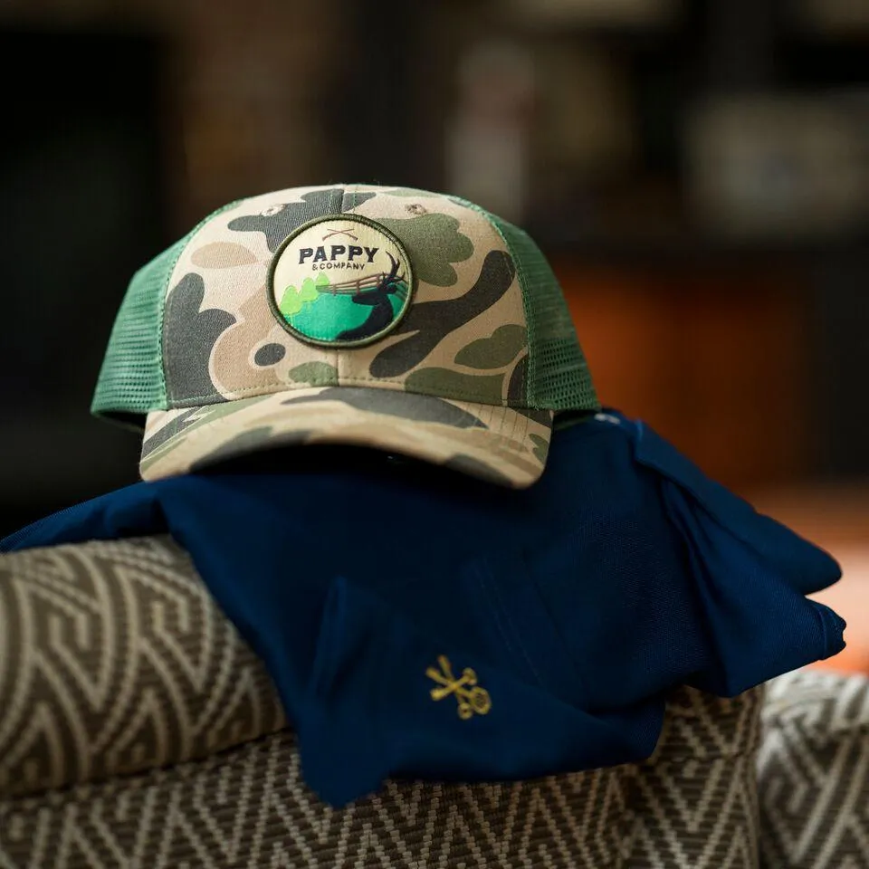 Pappy & Company Retro Camo Trucker Hat