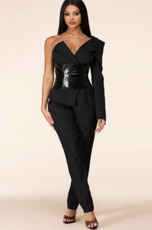 Paulina One-Shoulder Jumpsuit