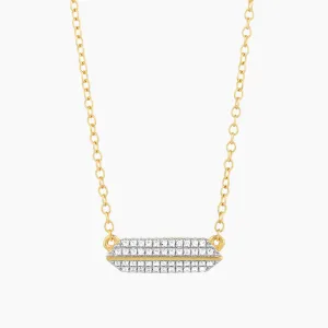 Pointed Bar Necklace