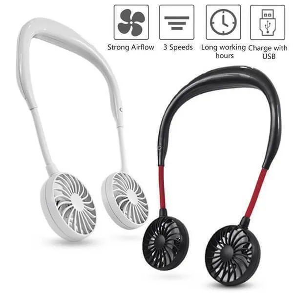 Portable Neck Fan -in USB Rechargeable