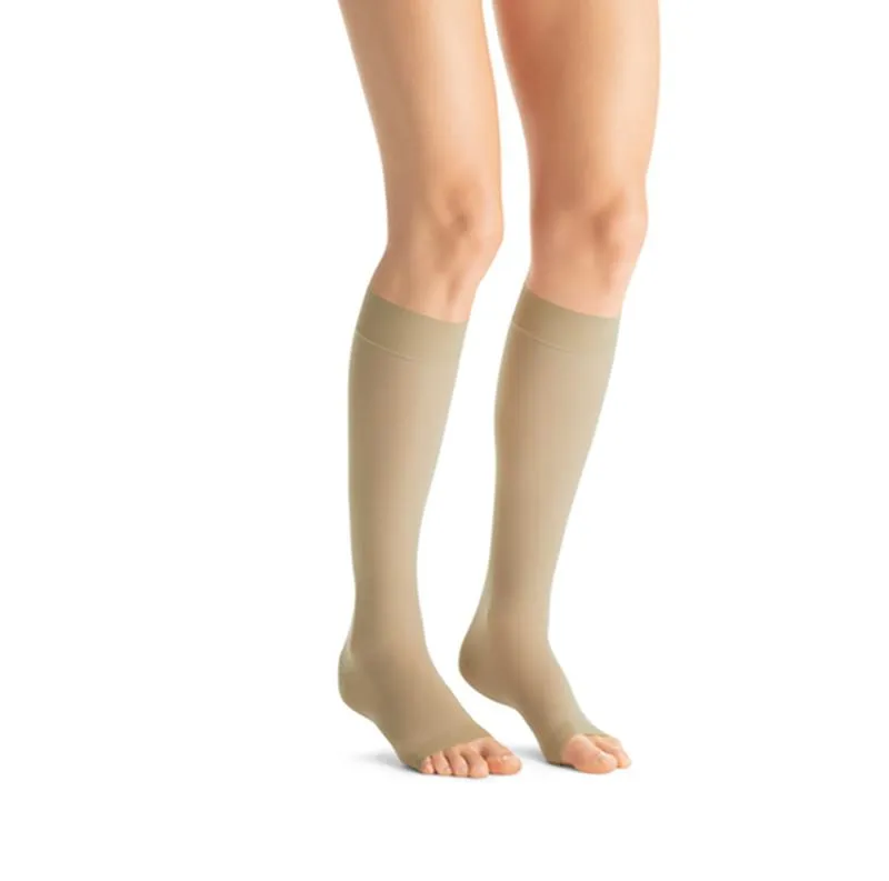 PR/1 JOBST ULTRASHEER WOMEN, KNEE HIGH, 15-20MMHG, MD, NATURAL, OPEN TOE