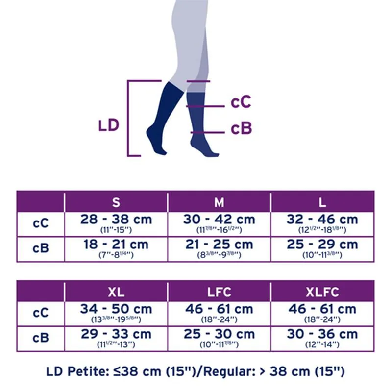 PR/1 JOBST ULTRASHEER WOMEN, KNEE HIGH, 15-20MMHG, MD, NATURAL, OPEN TOE